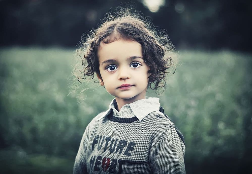 Portrait of a child